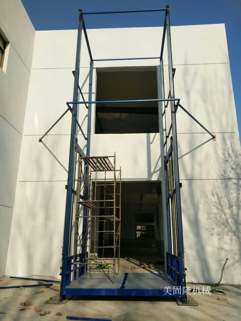 阿拉尔仓库专用导轨式升降货梯价格